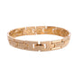 VOJ Stainless Steel Adjustable Titanium Magnetic Bracelets For Men - Swadesiicart