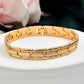 VOJ Stainless Steel Adjustable Titanium Magnetic Bracelets For Men - Swadesiicart