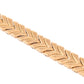 VOJ Gold Toned Magnetic Therapy Bracelet for Men - Swadesiicart