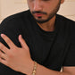 VOJ Golden Link Tungsten Magnetic Bracelet for Men - Swadesiicart