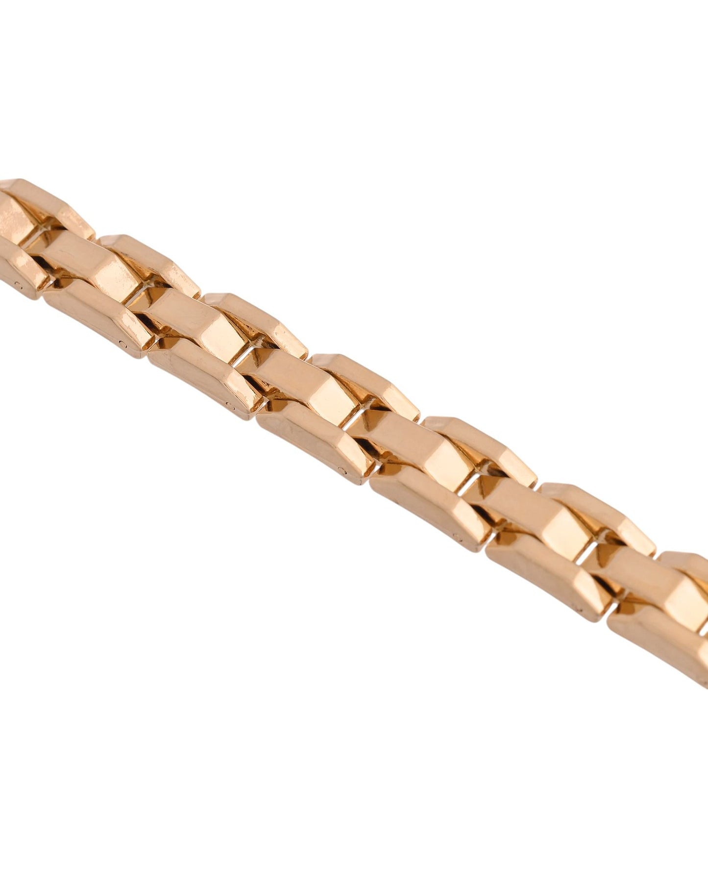 VOJ Golden Link Tungsten Magnetic Bracelet for Men - Swadesiicart
