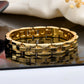 VOJ Golden Link Tungsten Magnetic Bracelet for Men - Swadesiicart