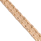 VOJ Men's Gold-Toned Textured Tungsten Steel Magnetic Bracelet - Swadesiicart