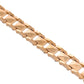 VOJ Geometric Design Gold Polished Bracelet - Swadesiicart