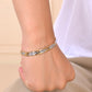 VOJ Men's Double Toned Textural Linked Bracelet - Swadesiicart