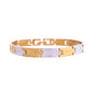 VOJ Dual Toned Alloy Bracelet For Men - Swadesiicart