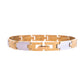 VOJ Dual Toned Alloy Bracelet For Men - Swadesiicart