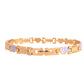 VOJ Gold And Silver Toned Stainless Steel Designer Bracelet For Men - Swadesiicart