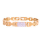 VOJ Dual Toned Textural Designer Bracelet For Men - Swadesiicart