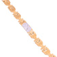 VOJ Dual Toned Textural Designer Bracelet For Men - Swadesiicart