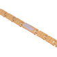 VOJ Dual Plated Textural Designed Linked Bracelet For Men - Swadesiicart