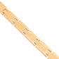 VOJ Men Gold Polished Textural Link Bracelet - Swadesiicart