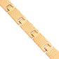 VOJ Men Gold-Toned Stainless Steel Linked Designer Chain Bracelet - Swadesiicart