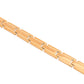 VOJ Gold Toned Linked Minimal Bracelet For Men's - Swadesiicart