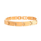 VOJ Gold Toned Linked Minimal Bracelet For Men's - Swadesiicart