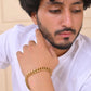 VOJ Stainless Steel Men's Linked Bracelet - Swadesiicart