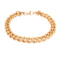 VOJ Stainless Steel Men's Linked Bracelet - Swadesiicart