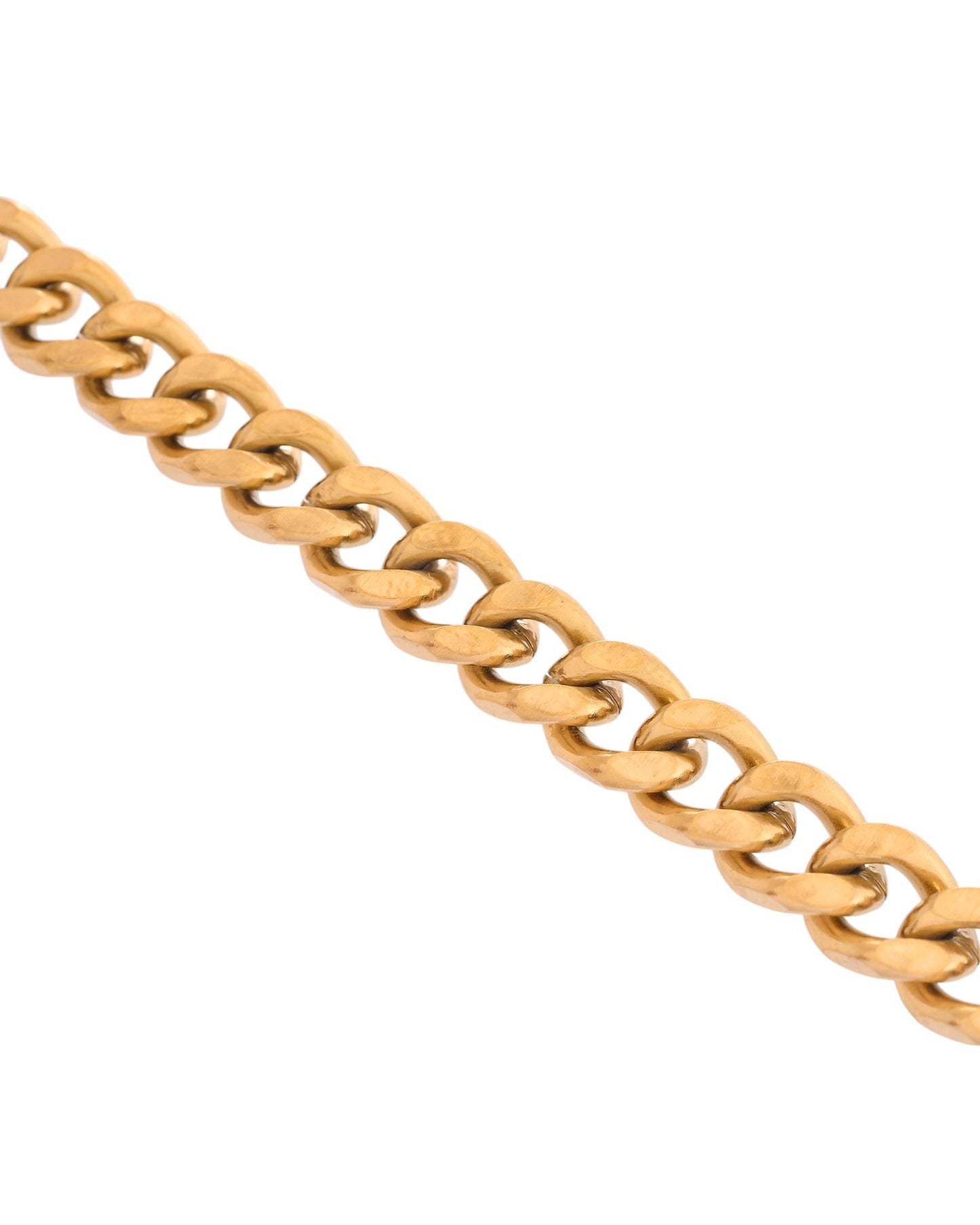 VOJ Stainless Steel Men's Linked Bracelet - Swadesiicart