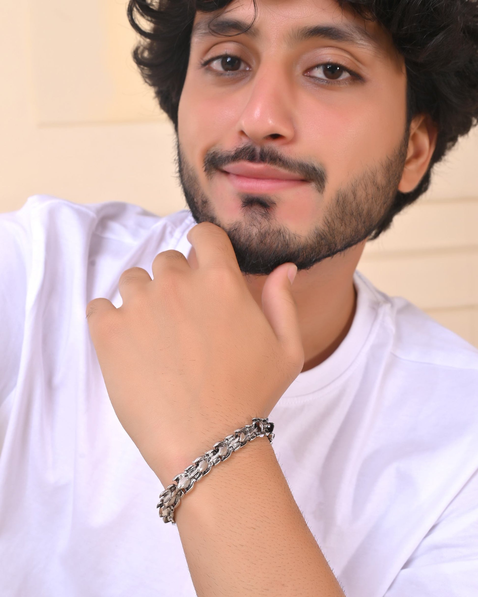 VOJ Men Stainless Steel Dragon Bracelet - Swadesiicart