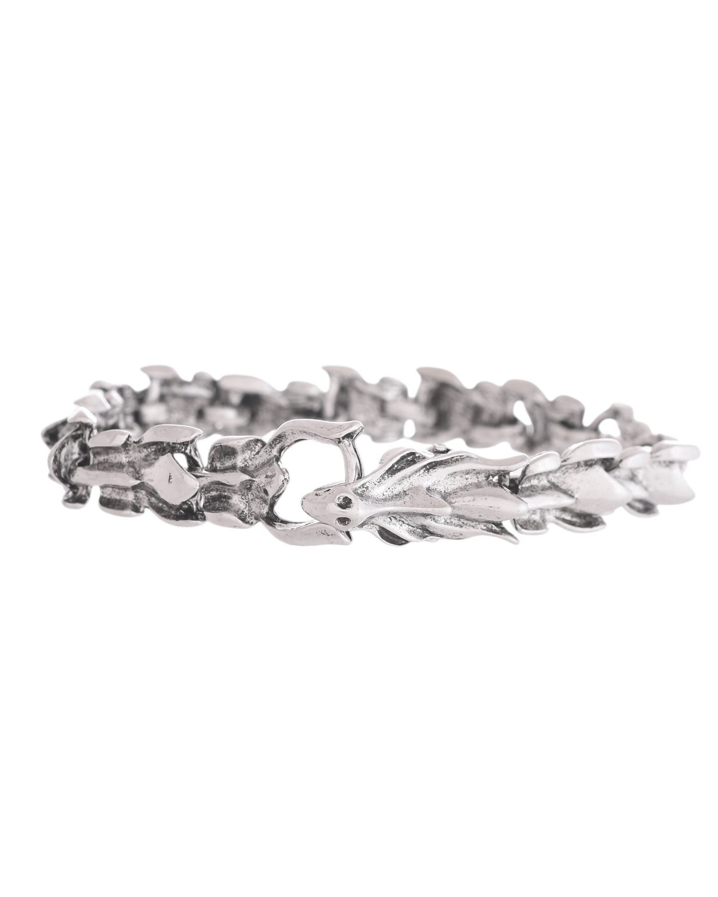 VOJ Men Stainless Steel Dragon Bracelet - Swadesiicart