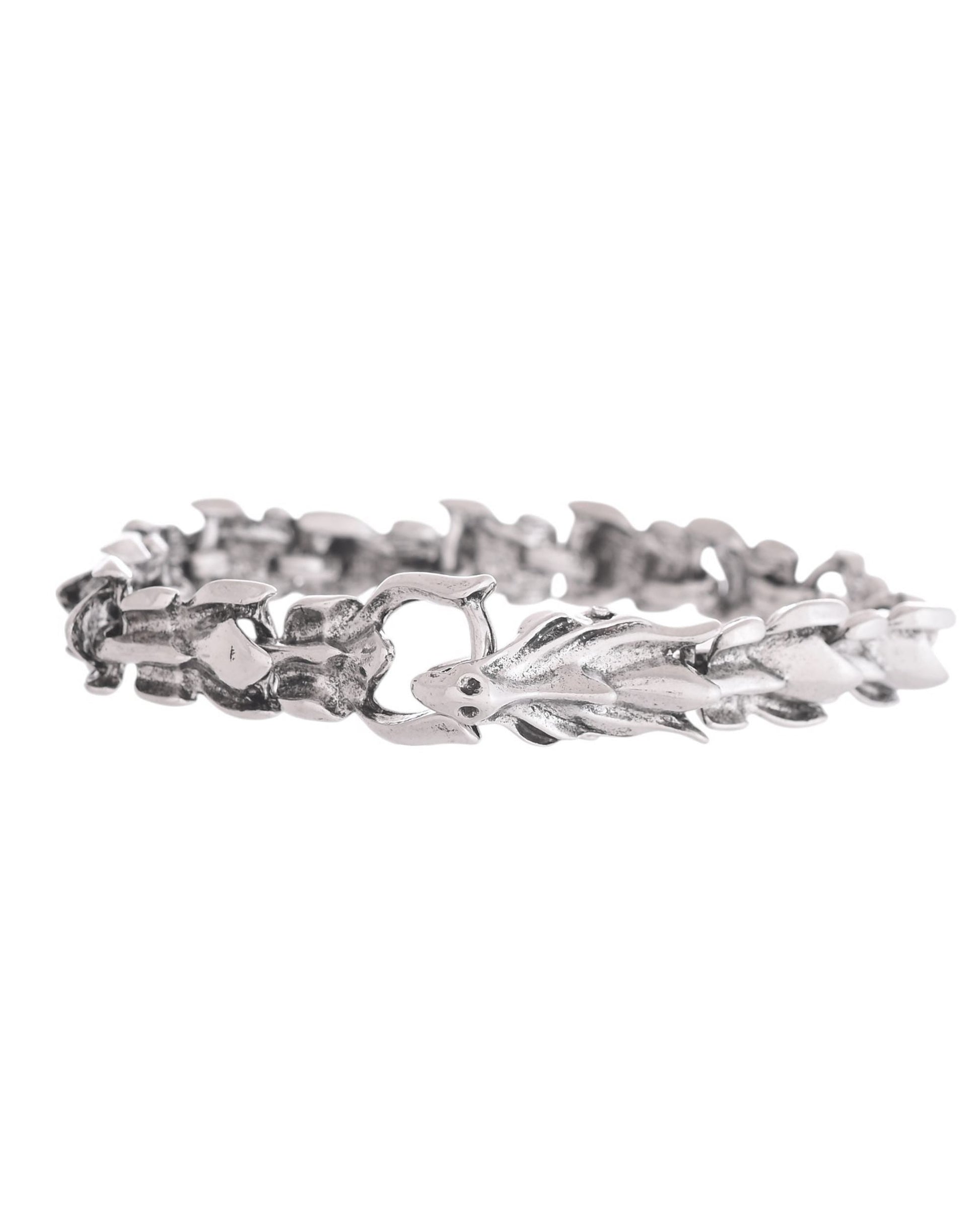 VOJ Men Stainless Steel Dragon Bracelet - Swadesiicart