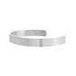 VOJ Silver Plated Stainless Steel Kada Bracelet - Swadesiicart