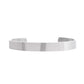 VOJ Silver Plated Stainless Steel Kada Bracelet - Swadesiicart