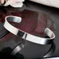 VOJ Silver Plated Stainless Steel Kada Bracelet - Swadesiicart