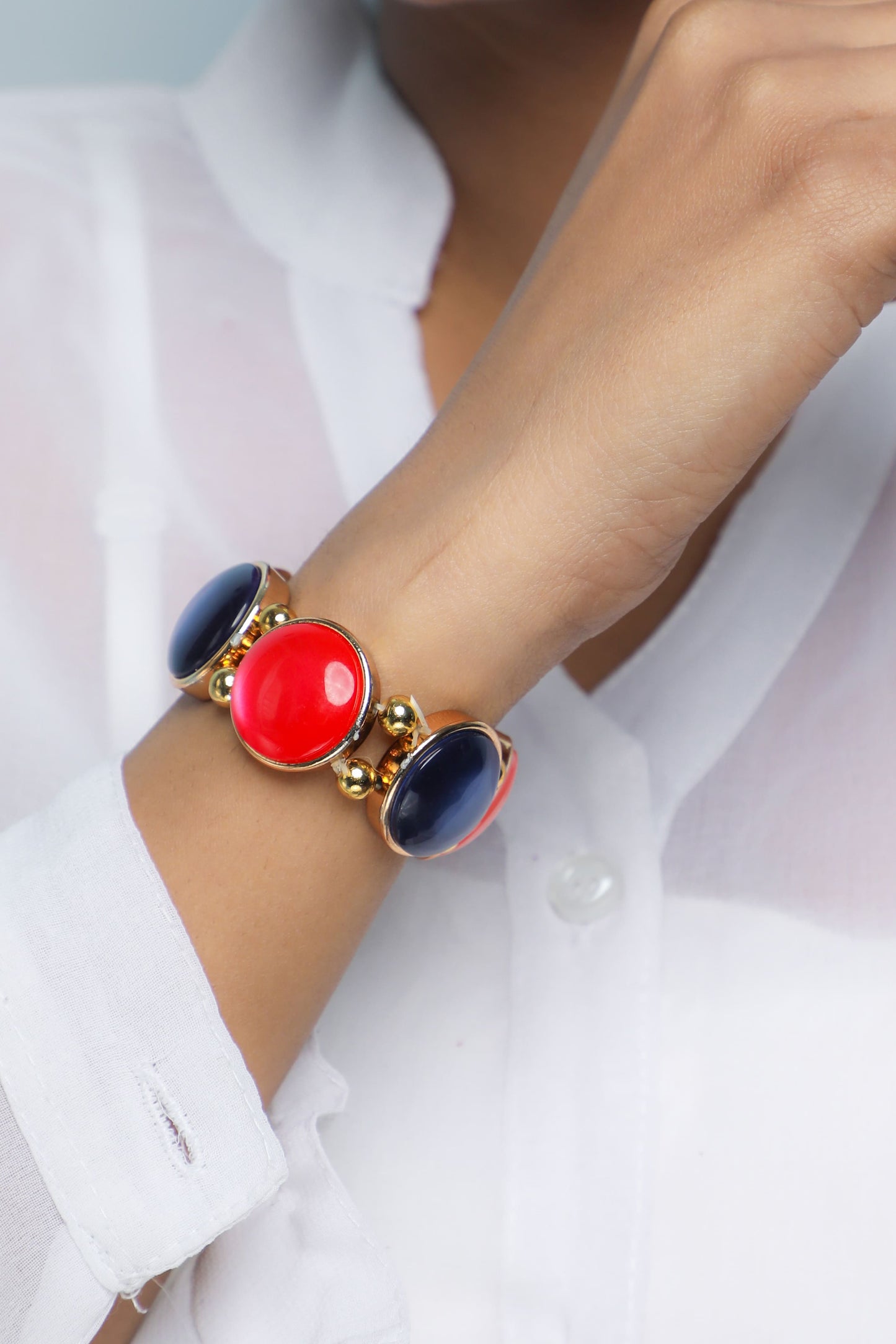 VOJ Valantine Gift Set of Gold-Polished Jewellery | Swadesiicart