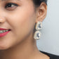VOJ Valantine Gift Set of Rhodium Plated Jewellery | Swadesiicart