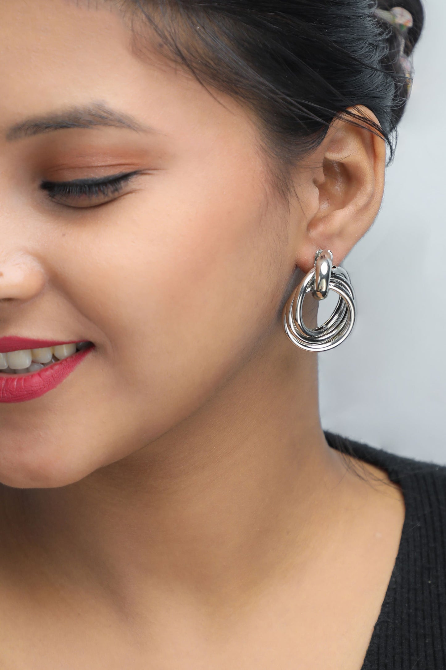 VOJ Valantine Gift Set of Silver Plated Jewellery | Swadesiicart