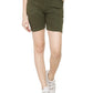 Asmaani Olive Green Color Short Pant with Two Side Pockets