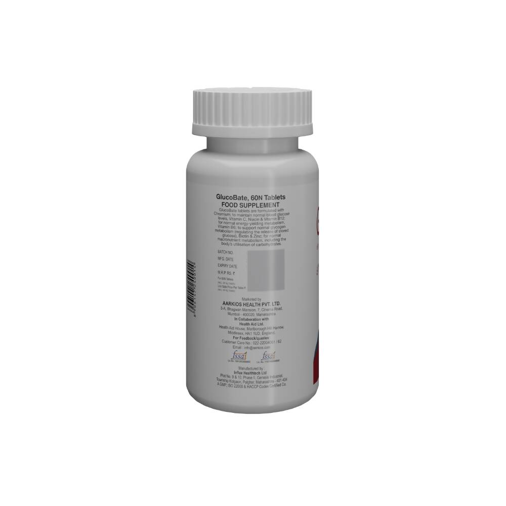 HealthAid GlucoBate Tablets - Swadesiicart