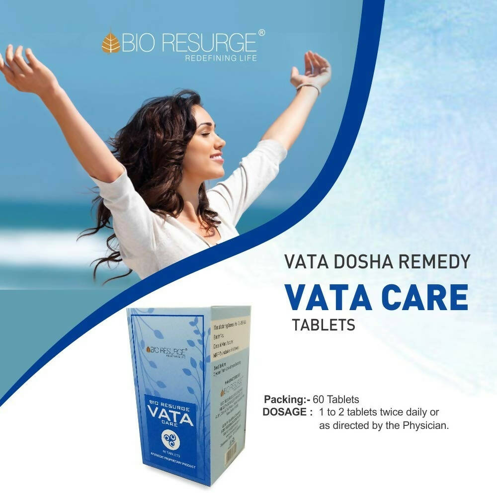 Bio Resurge Life Vata Care Tablets - Swadesiicart