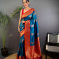 Joban Fashion Pink Peacock Banarasi Silk Sarees | Swadesiicart