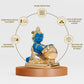 Idolkart Pure 999 Gold Coated Lord Krishna Idol - Swadesiicart
