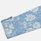 Ahika Light Blue Cotton Blend Floral Printed Straight Tunic - Swadesiicart