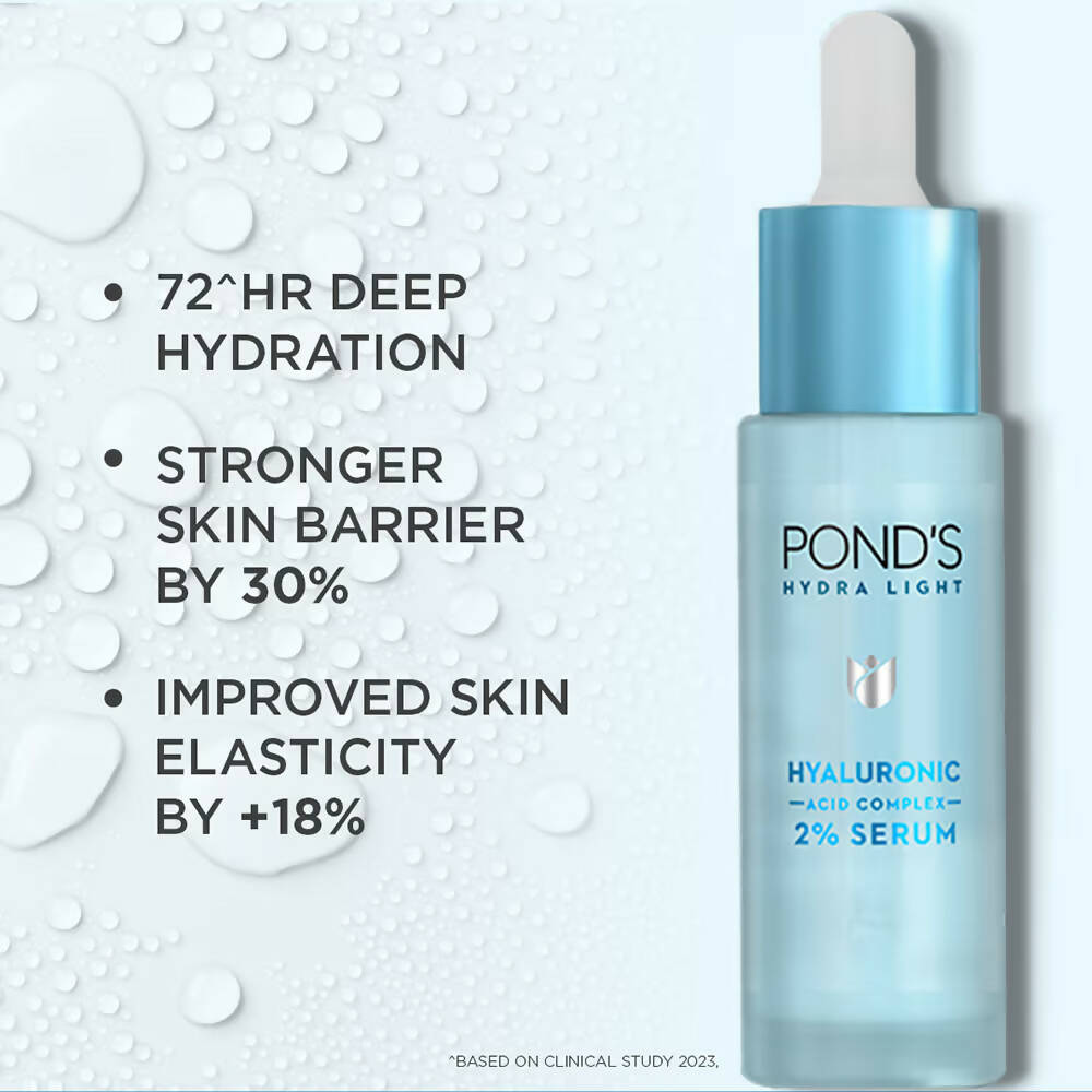 Ponds Hydra Light Hyaluronic Acid Complex 2% Serum - Swadesiicart