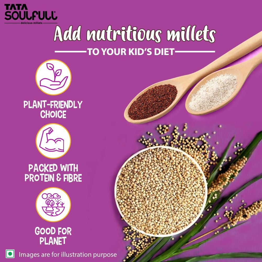 Tata Soulfull Nutri Drink+ For Kids With Millets - Chocolate Brownie Flavor | Swadesiicart