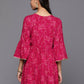 Ahalyaa Women's Traditional wear Tunic - Red | Swadesiicart