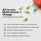 Wellbeing Nutrition Slow Multi + Omega for Him Capsules - Swadesiicart