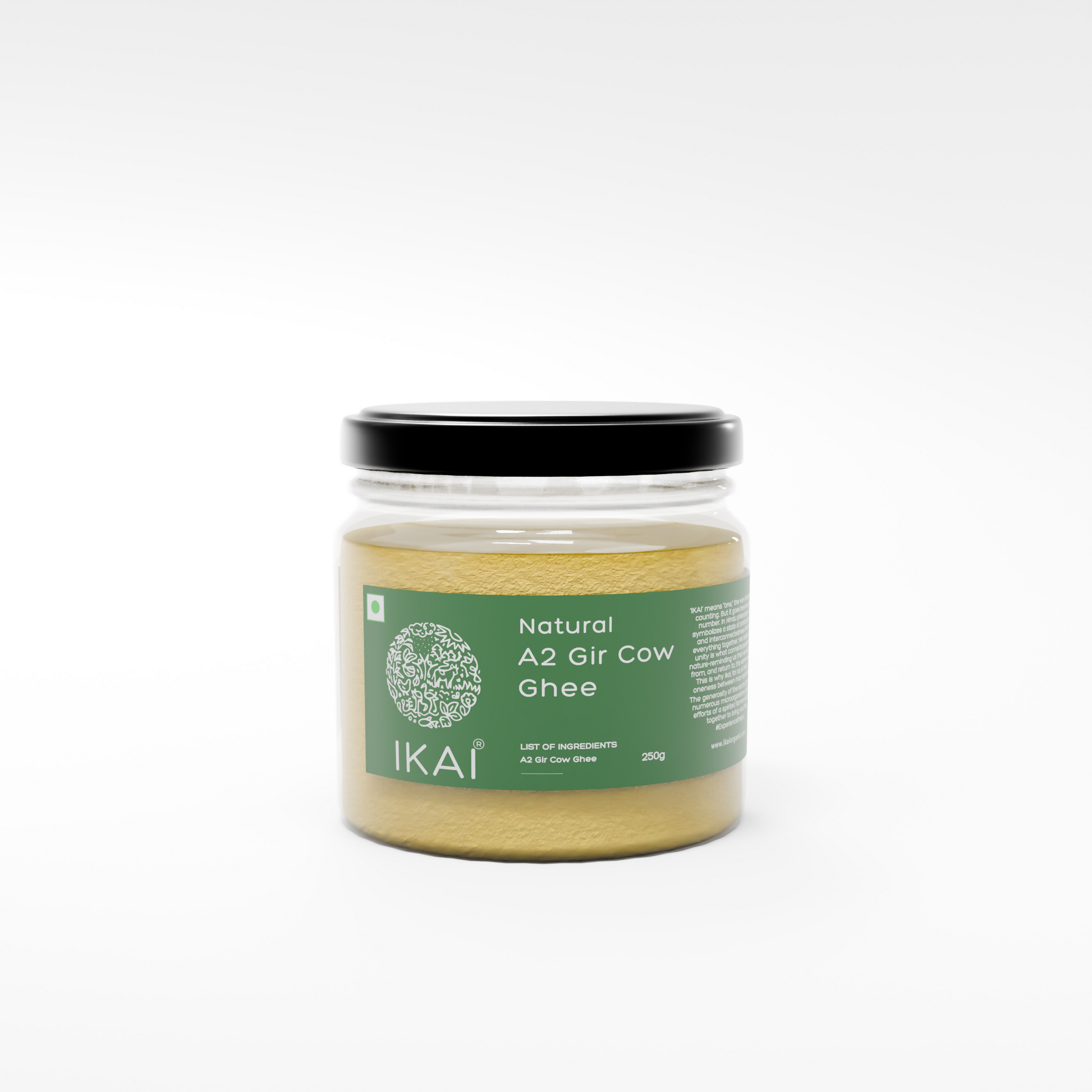 1 - Natural A2 Gir Cow Ghee - 250g