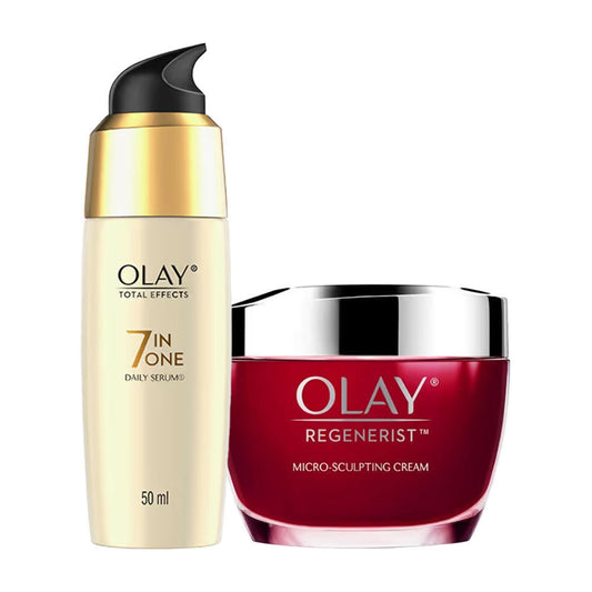 Olay Serum and Day Cream Combo - Swadesiicart