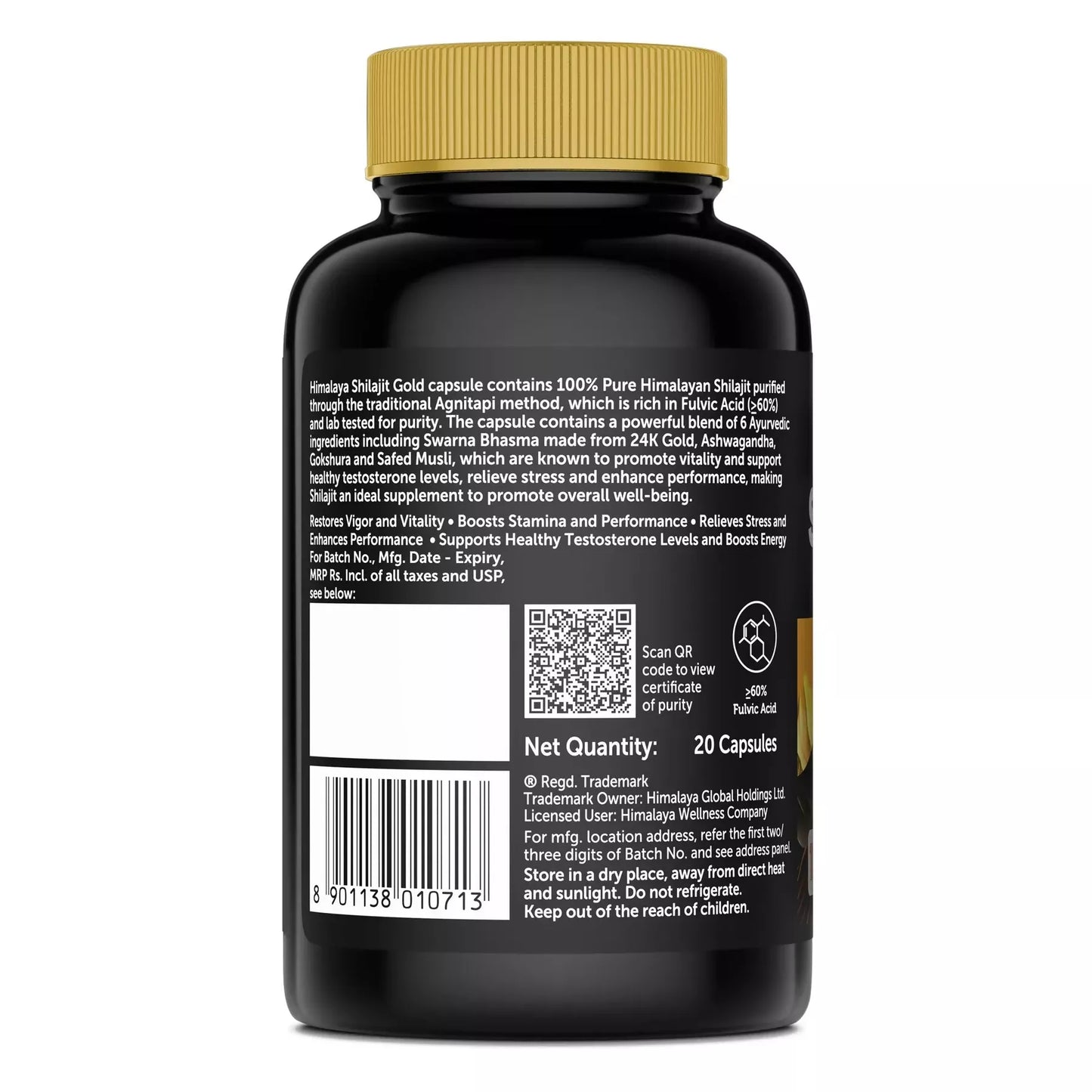 Himalaya Herbals SJ Gold Capsules | Swadesiicart