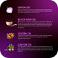 Careberry Organic Red Onion & Black Seed Extract Oil For Anti Hair Fall