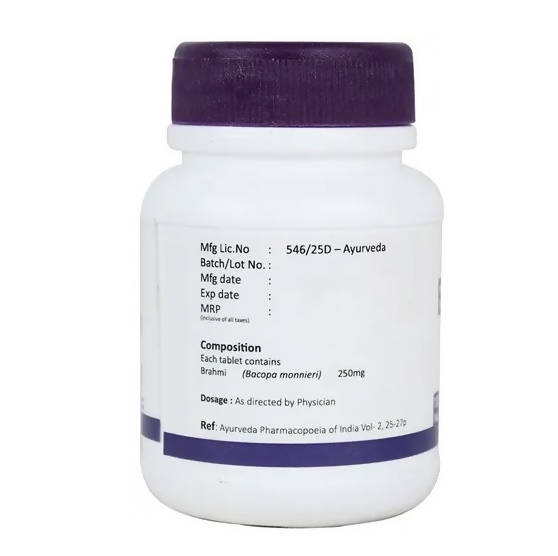 Dr. Jrk's Brahmi Tablets | Swadesiicart