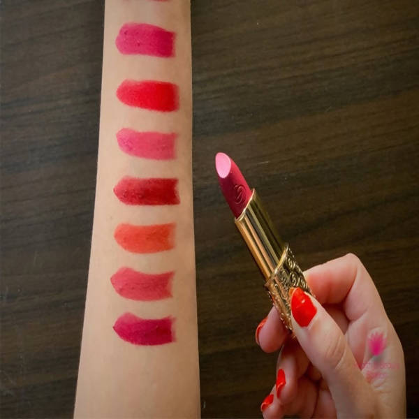 Oriflame Giordani Gold MasterCreation Lipstick SPF 20 - Elegant Fuchsia - Swadesiicart