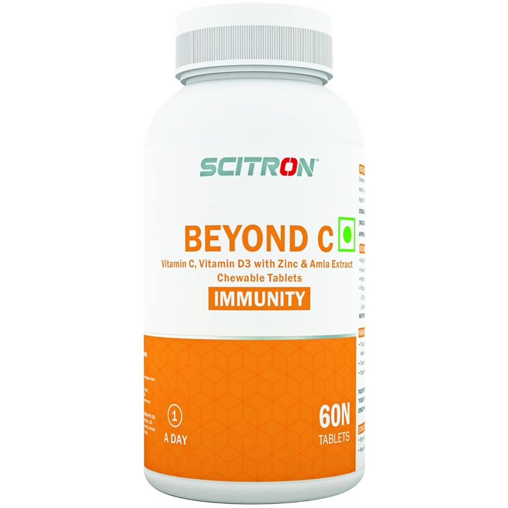 Scitron Beyond C Chewable Tablets - Orange Flavor | Swadesiicart