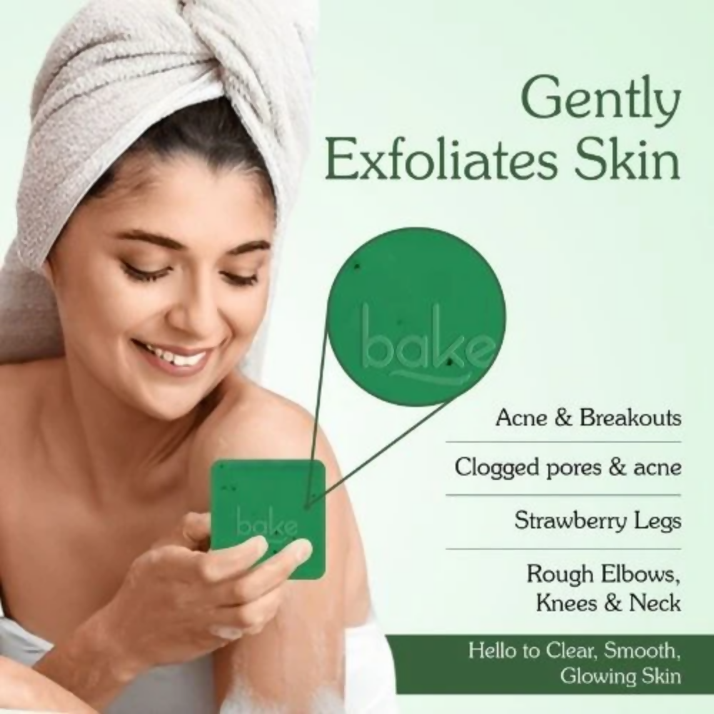 Bake 10% AHA + 1% BHA Scrub Treatment Soap | Swadesiicart