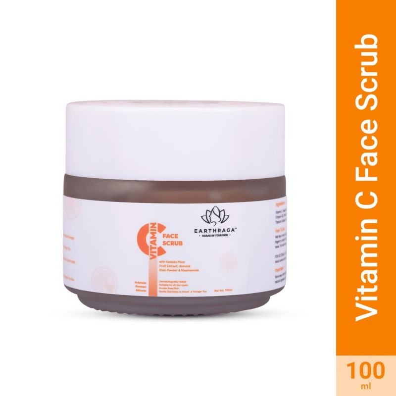Earthraga Vitamin C Face Scrub | Swadesiicart